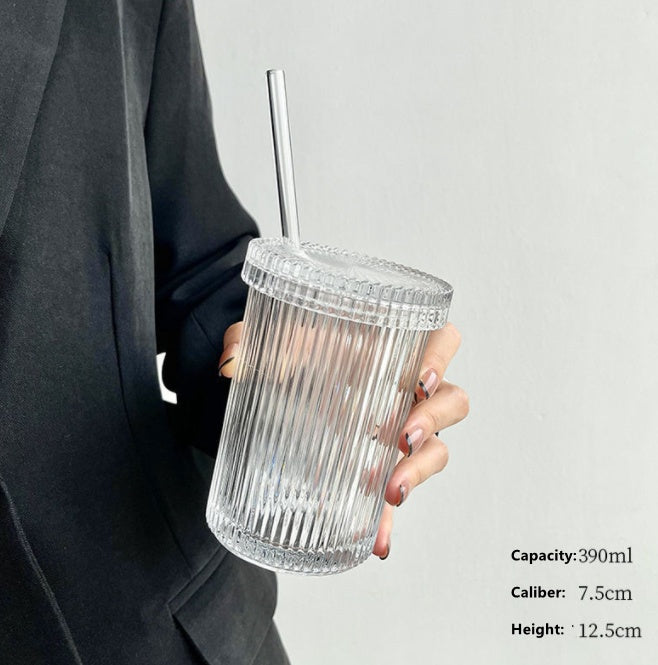 Ribbed Iced Coffee Cup - Cozy Edition