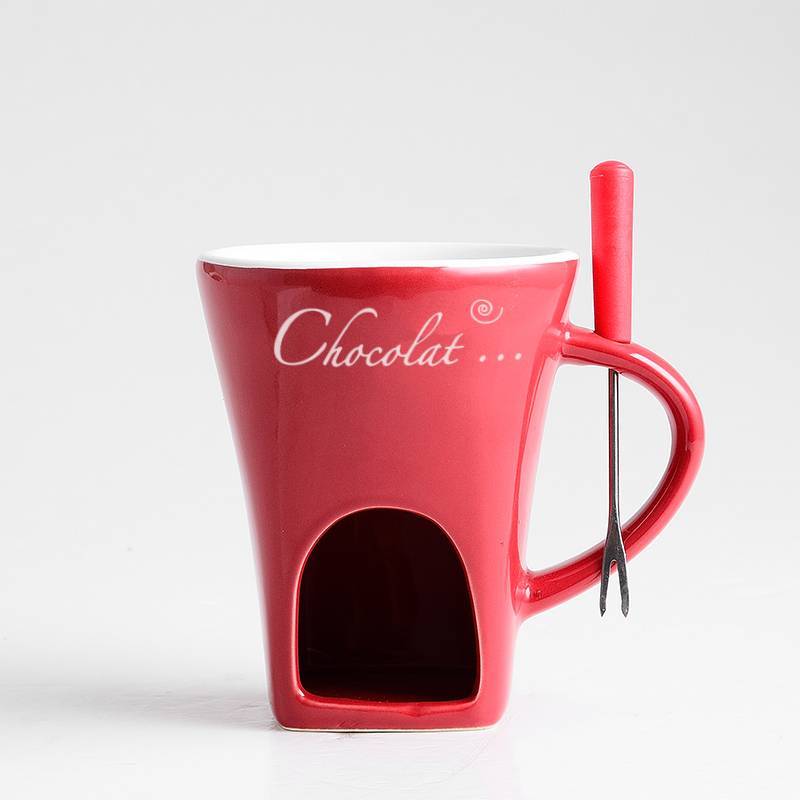 Ceramic Fondue Mug – Cozy Edition