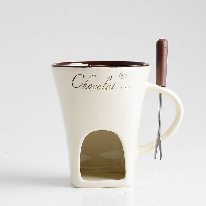 Ceramic Fondue Mug – Cozy Edition