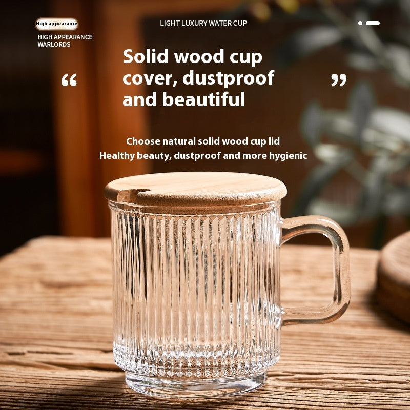 Ribbed Glass Cup - Classic Edition