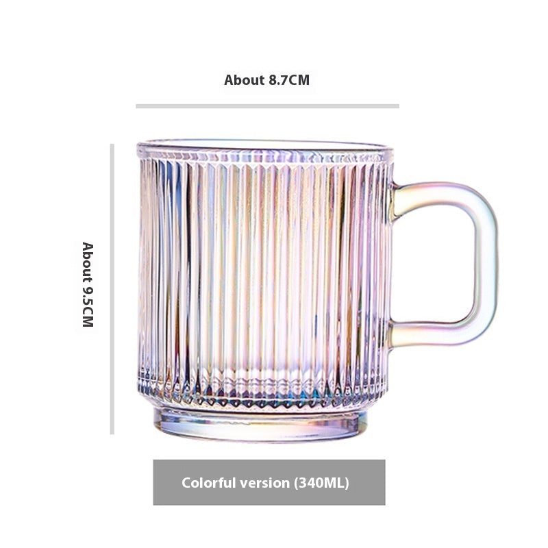 Ribbed Glass Cup - Classic Edition