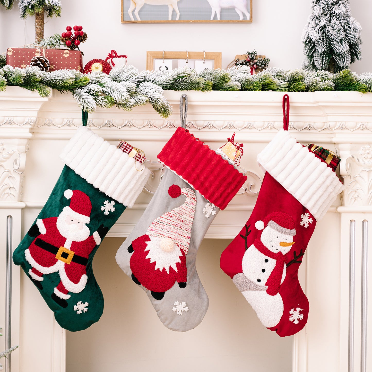 Festive Christmas Stockings – Colorful Holiday Collection