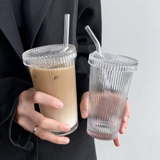 Ribbed Iced Coffee Cup - Cozy Edition